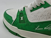 Paar sneakers, maat 8, louis vuitton, ms 0272 - afbeelding 5 van  9
