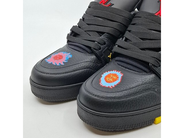 Paar sneakers, maat 8, louis vuitton x yayoi kusama, dd1222 - afbeelding 2 van  9