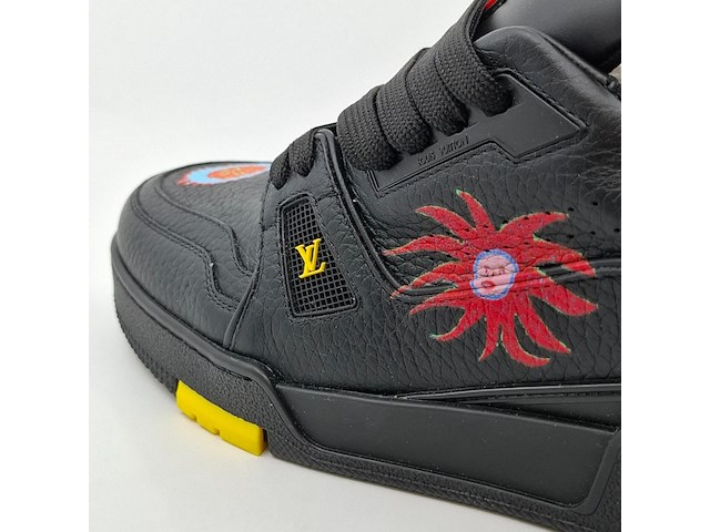 Paar sneakers, maat 8, louis vuitton x yayoi kusama, dd1222 - afbeelding 5 van  9