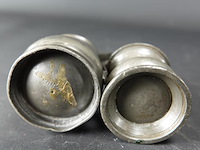 Paar tinnen bekers - afbeelding 5 van  5