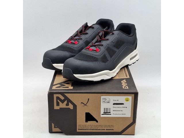 Paar veiligheidsschoenen, maat 46, emma, paris 404 - afbeelding 1 van  8