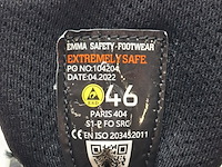 Paar veiligheidsschoenen, maat 46, emma, paris 404 - afbeelding 8 van  8