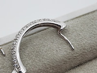 Paar witgouden creolen, 18 karaats, leo pizzo - afbeelding 4 van  13