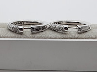 Paar witgouden creolen, 18 karaats, leo pizzo - afbeelding 10 van  13