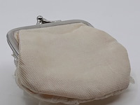 Paar witgouden creolen, 18 karaats - afbeelding 9 van  17