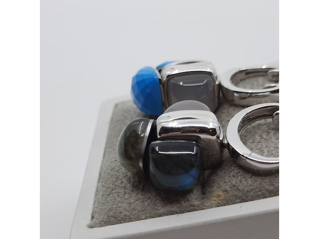 Paar witgouden oorhangers, 18 karaats, choices - afbeelding 2 van  16