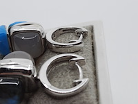 Paar witgouden oorhangers, 18 karaats, choices - afbeelding 3 van  16