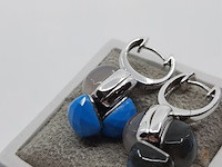 Paar witgouden oorhangers, 18 karaats, choices - afbeelding 4 van  16