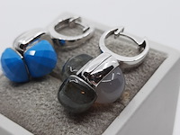 Paar witgouden oorhangers, 18 karaats, choices - afbeelding 5 van  16