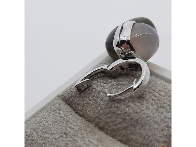 Paar witgouden oorhangers, 18 karaats, choices - afbeelding 6 van  16