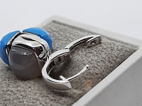 Paar witgouden oorhangers, 18 karaats, choices - afbeelding 7 van  16