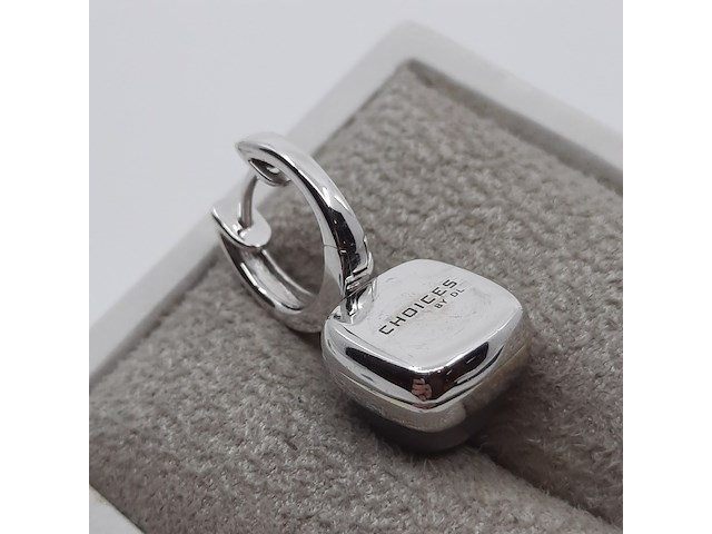 Paar witgouden oorhangers, 18 karaats, choices - afbeelding 8 van  16