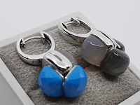 Paar witgouden oorhangers, 18 karaats, choices - afbeelding 10 van  16