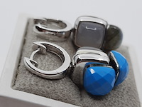 Paar witgouden oorhangers, 18 karaats, choices - afbeelding 11 van  16