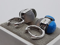 Paar witgouden oorhangers, 18 karaats, choices - afbeelding 12 van  16