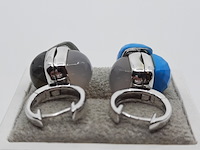 Paar witgouden oorhangers, 18 karaats, choices - afbeelding 13 van  16