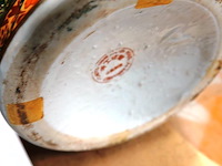 Paar zeer grote porseleinen vazen in satsuma-stijl - afbeelding 5 van  5