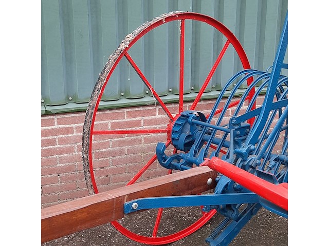 Paard getrokken hooihark nicholsons newark - afbeelding 9 van  18