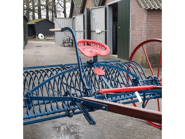 Paard getrokken hooihark nicholsons newark - afbeelding 13 van  18