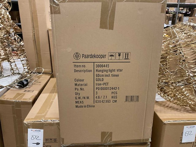 Paardekooper kerstdecoratie verlicht - afbeelding 3 van  12