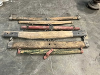 Paarden juk trekboom (6x) - afbeelding 1 van  4
