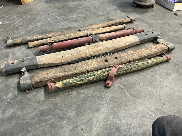 Paarden juk trekboom (6x) - afbeelding 2 van  4