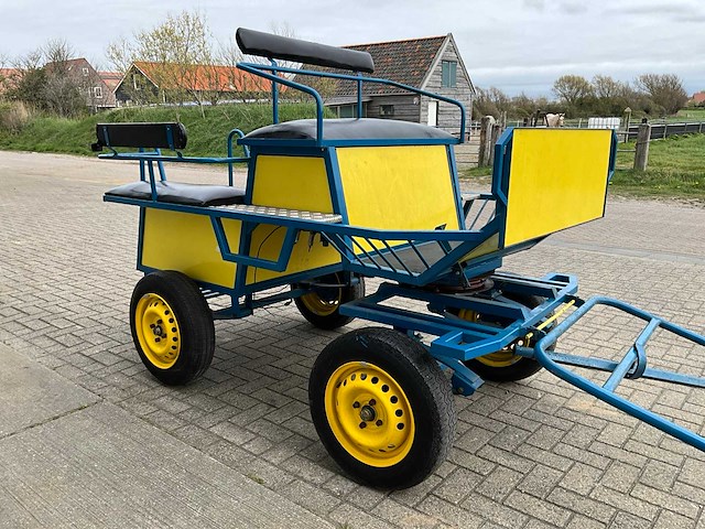 Paarden menwagen - afbeelding 2 van  12