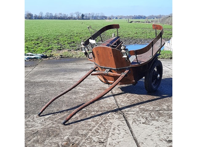 Paarden rijtuig, 1 paards - afbeelding 1 van  11