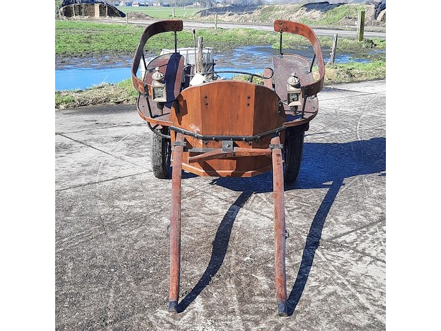 Paarden rijtuig, 1 paards - afbeelding 4 van  11