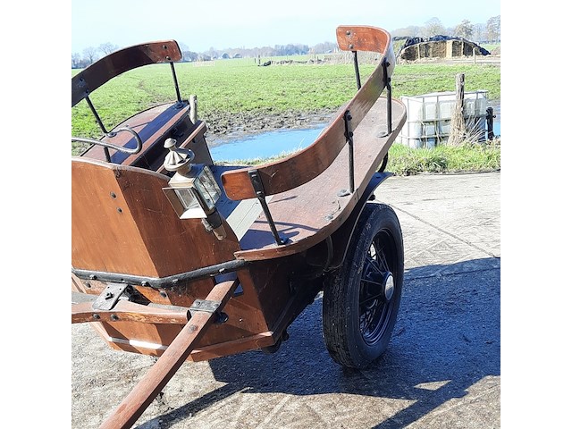 Paarden rijtuig, 1 paards - afbeelding 7 van  11