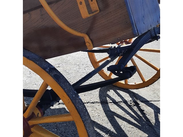 Paarden rijtuig, 1 paards - afbeelding 2 van  10