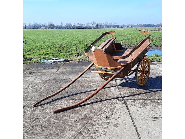 Paarden rijtuig, 1 paards - afbeelding 1 van  10