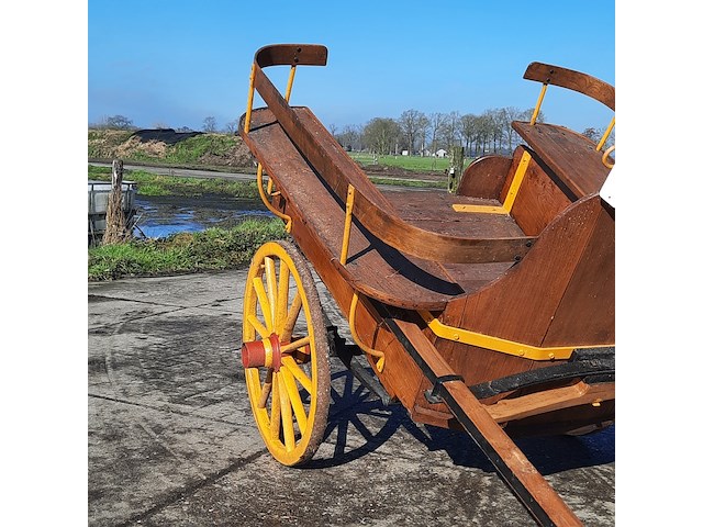 Paarden rijtuig, 1 paards - afbeelding 5 van  10