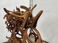 Paardenhoofd op zuil - afbeelding 8 van  10