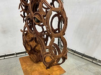 Paardenhoofd op zuil - afbeelding 9 van  10