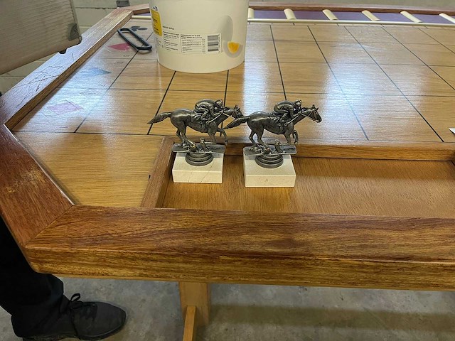 Paardenrennen 4 persoons - afbeelding 5 van  6