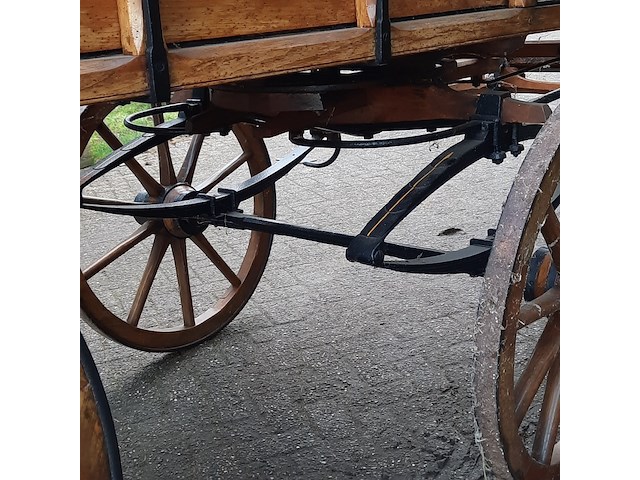Paardenrijtuig met inhoud - afbeelding 3 van  19