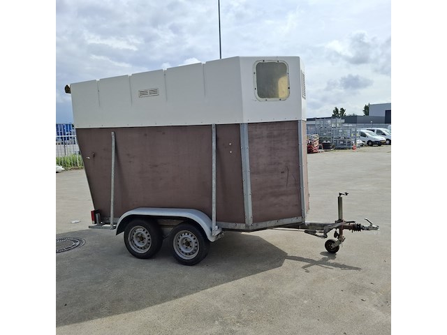 Paardentrailer | 2 paards, equipe, 1800, 1977 - afbeelding 17 van  22