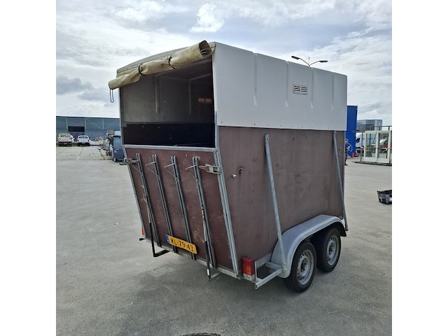 Paardentrailer | 2 paards, equipe, 1800, 1977 - afbeelding 19 van  22