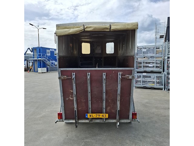Paardentrailer | 2 paards, equipe, 1800, 1977 - afbeelding 20 van  22