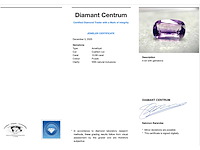 Paarse amethist 10.96 carat natuurlijke amethist - afbeelding 3 van  4