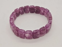 Paarse amethist armband - afbeelding 1 van  4