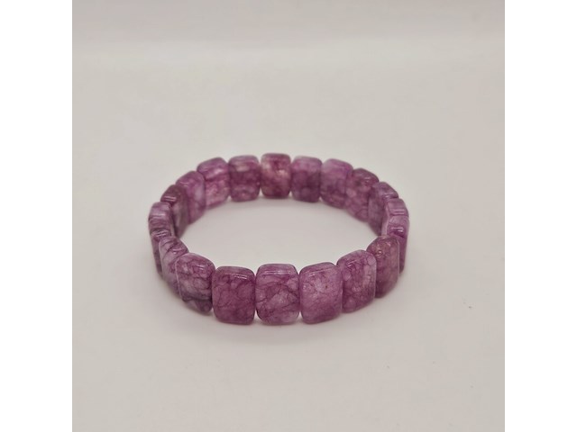 Paarse amethist armband - afbeelding 2 van  4