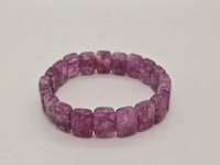 Paarse amethist armband - afbeelding 2 van  4
