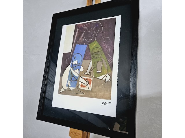 Pablo picasso - lithograaf - ''the mediterranean years'' - afbeelding 1 van  6