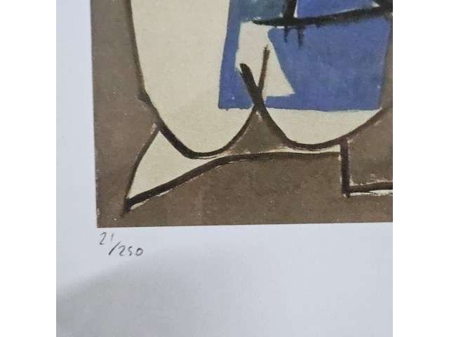 Pablo picasso - lithograaf - ''the mediterranean years'' - afbeelding 4 van  6