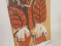 Pablo picasso lithograaf ''homme assis'' - limited edition 29/250 - afbeelding 3 van  8