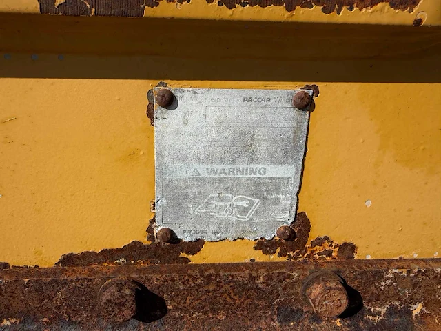 Paccar pa110 hydraulische lier voor caterpillar d6h / d6r / d6t – 2.050 kg - afbeelding 10 van  10