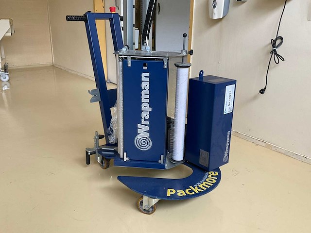 Packmore wrapman 2.0 mobiele palletfoliewikkelaar - afbeelding 3 van  9