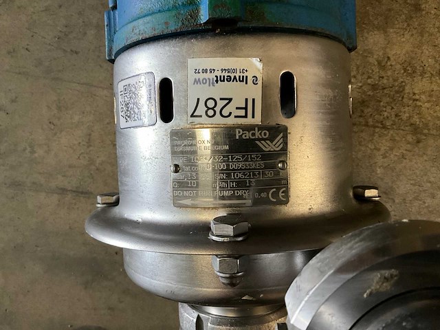 Packo icp+/32-125/152 centrifugaalpomp - afbeelding 6 van  7